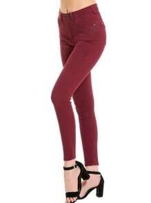 Colored Pants For Women Stretch Fabric High Waist Waist Lifts Gabardine Style GAB6001