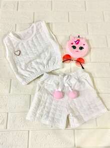 Young Girls Sets - 白色 - 查看 1