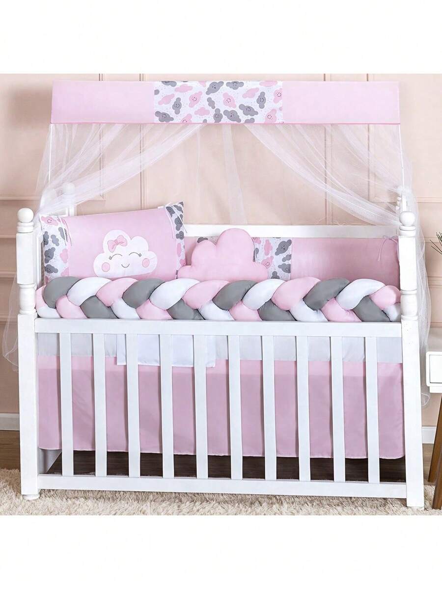 Kit Berço Nuvem Promoção 11 Peças Menino Americano Menina