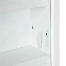 Glass Display Cabinets - White - View 6