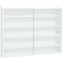 Glass Display Cabinets - White - View 3