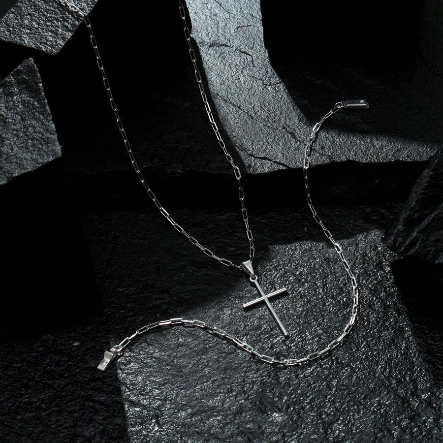 Men's Jewelry Sets - 銀色 - 查看 1