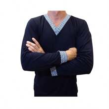Men Loungewear Onepieces - 藏蓝色 - 查看 3