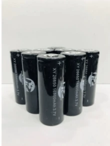 tiger Kit Lanterna 2 Bateria  26650 Para Lanterna Táticas e outros produtos eletrônicos 3.7v16800mah  X900 P70 - Sim - Visão 3
