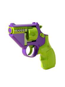 1pc Revolver Pistol Model, Plastic Stress Relief Gun (No Bullets), 3d Printed Carrot Revolver Pistol - Multicolor - View 7