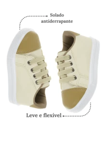 Kids Flats - 米色 - 查看 3