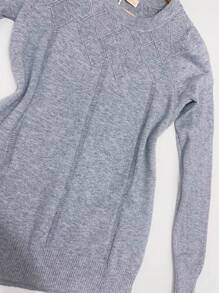 Women Sweaters - Màu Xám nhạt - Xem 3