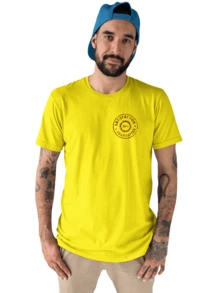 Men T-Shirts - Màu vàng - Xem 1