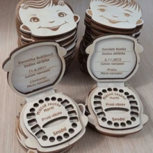 Caja Almacenamiento Para Recuerdos Dientes VentasenLineaLEODY - Rosa - Ver 2