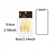 1 Pacco di 40 adesivi per scrapbooking floreali di rose, materiale di artigianato di decorazione fai-da-te, regalo per le vacanze, arte creativa personalizzata di scrapbooking