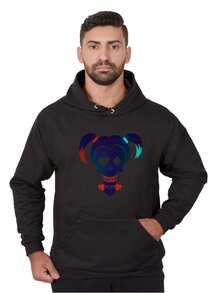 Men Sweatshirts - 黑色 - 查看 1