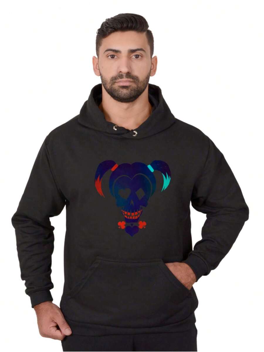 Men Sweatshirts - 黑色 - 查看 1