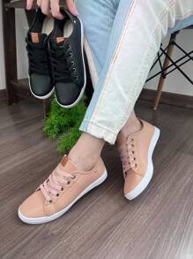 Women Wedge Sneakers - Rosa Oxidada - Ver 5