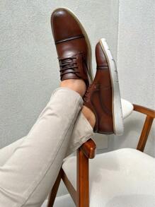 Dress Shoes - 焦糖 - 查看 4
