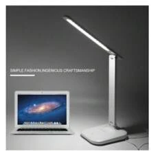 Luminária De Leitura recarregavel 16 LED touch Ajustável com 3 modos Para Lateral De Cama/Mesa/Estudo - Branco - Visão 4