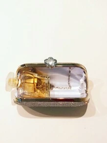 Women Evening Bags - 銀色 - 查看 7