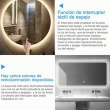 Led Apagador Switch Táctil Dimmer Para Espejos Y Vidrio - Rojo - Ver 6