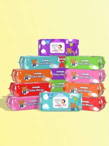 Wet Wipes - Purple - View 5