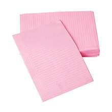 50 Campos Desechables Triple Capa, Campos Desechables, Campos Desechables de 45 x 34 , Campos Desechables para Aplicación de Pestañas, Campos Desechables para Tatuajes, Campos Desechables para Microblanding, - Rosa - Ver 2