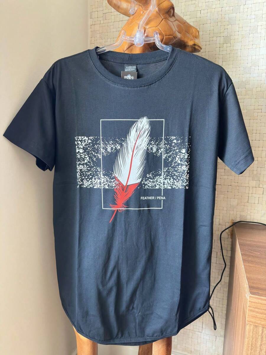 Men T-Shirts - 黑色 - 查看 1