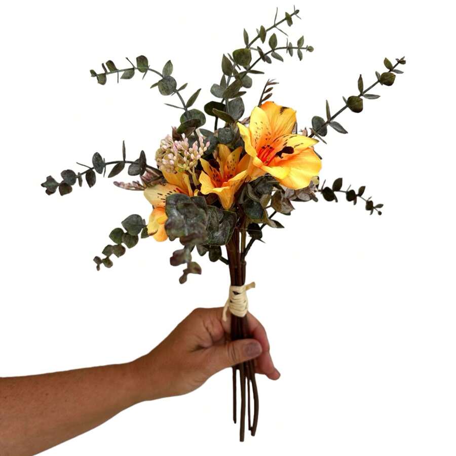 Artificial Flowers - 黃色 - 查看 1