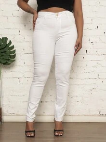 Women Jeans - trắng - Xem 2