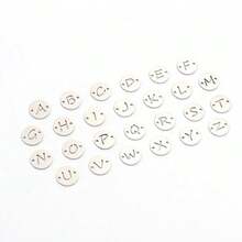 1 Vòng Cổ Điển Mới A-Z Ban Đầu Dây Thép Không Gỉ Vòng Tay Dành Cho Nam - Bạc - Xem 4