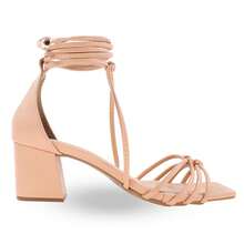 MODARPE Women Heeled Sandals - 米色 - 查看 4