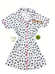 Women Nightgowns & Sleepshirts - 白色 - 查看 4