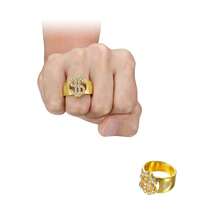 4 Piezas Conjuntos De Disfraces De Hip Hop De Los Años 80 Y 90 Para Mujeres, Accesorios Con Lentes De Sol, Cadena De Cuerda Dorada Falsa, Anillo Y Pulsera. Perfectos Para Decoraciones De Fiestas De Los 80s Y 90s - multicolor - Ver 4