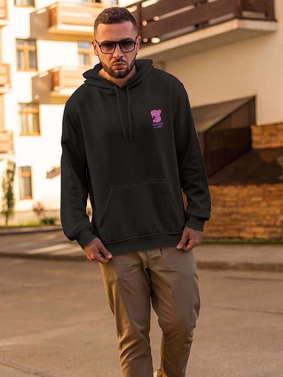 Men Hoodies - màu đen - Xem 1