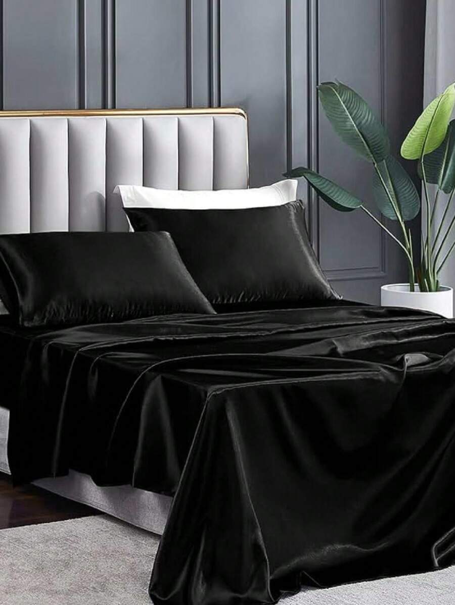 Flat Sheets - màu đen - Xem 1