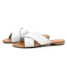 Women Flat Sandals - 白色 - 查看 3