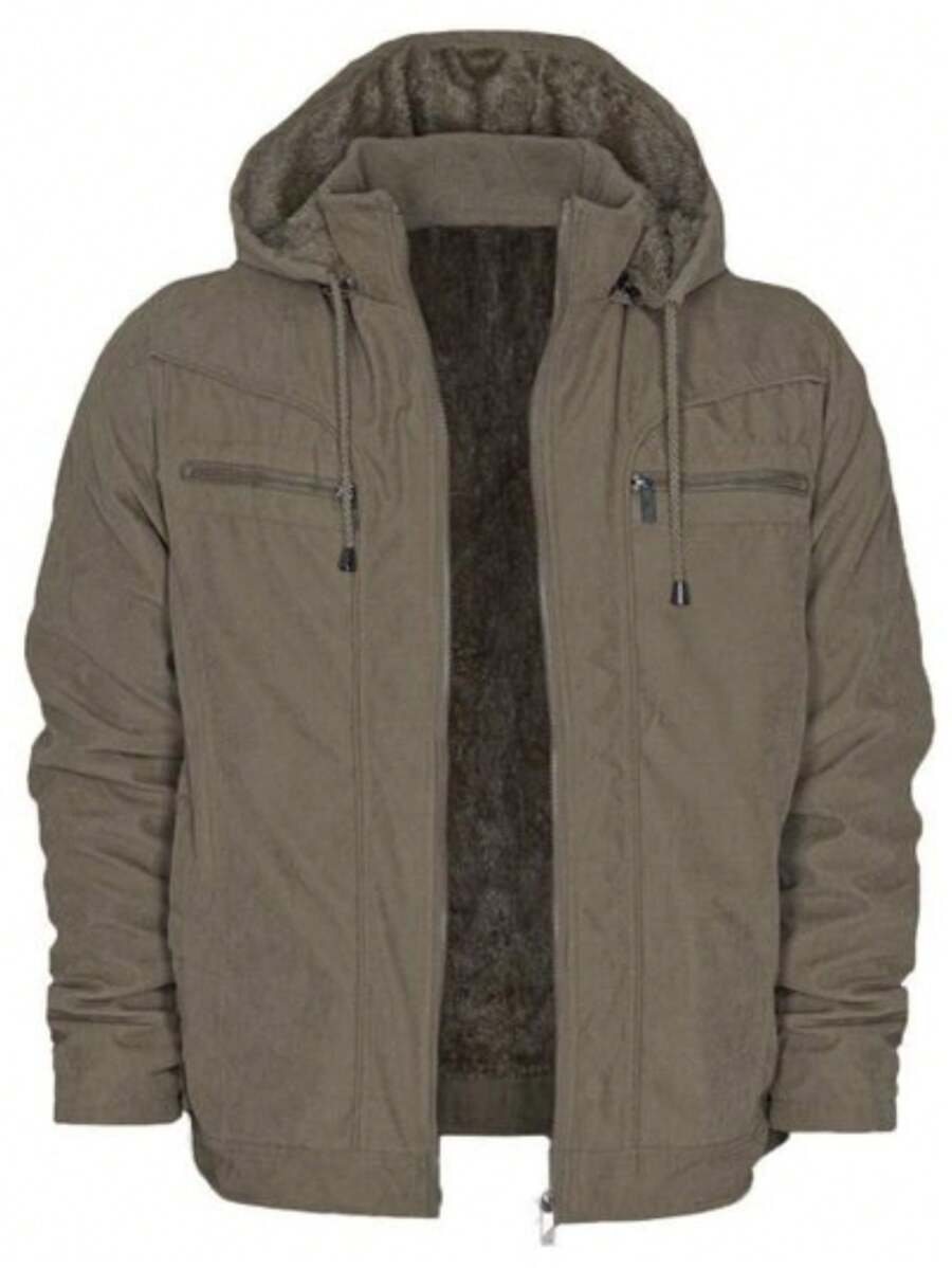 Men Shackets - 綠色 - 查看 1