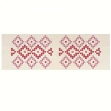 Decorative Rugs - 自然色和粉紅色 - 查看 2
