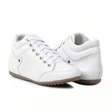 Women Mid-Calf Boots - 白色 - 查看 1