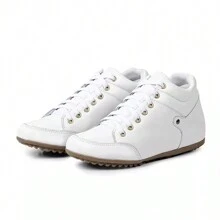 Women Mid-Calf Boots - 白色 - 查看 2