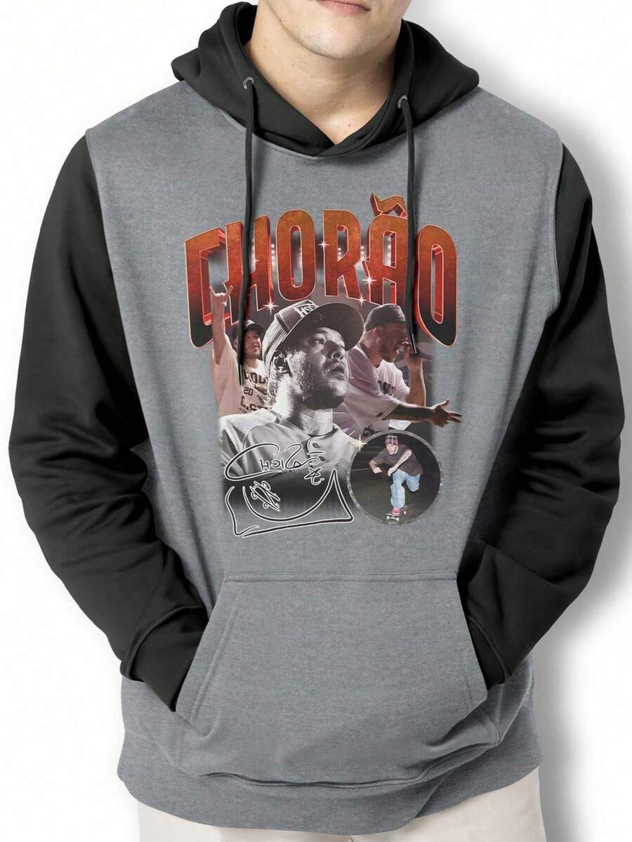 Men Hoodies - 彩色 - 查看 1