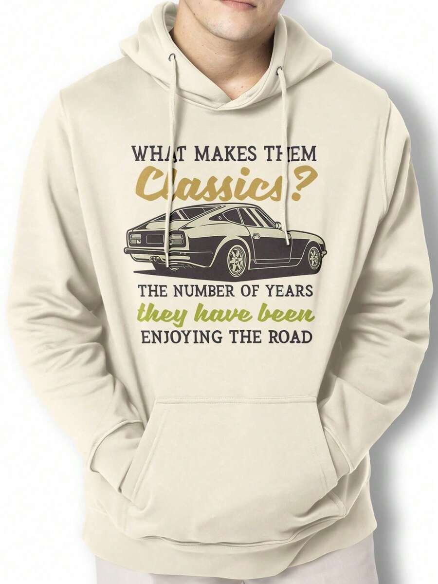 Men Hoodies - Màu be - Xem 1