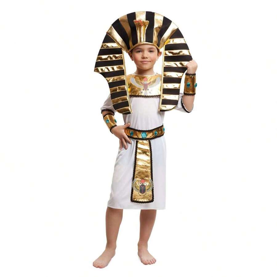 Disfraz infantil Egipcio Oro Talla 3-4 años (My Other Me 203369) ✅ Entrega 24/48h a España (península) - Ver 1