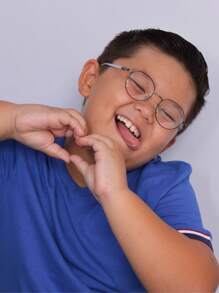 Kids Eyeglasses - 灰色 - 查看 1