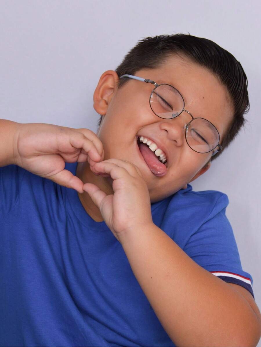 Kids Eyeglasses - 灰色 - 查看 1