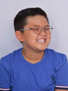 Kids Eyeglasses - 灰色 - 查看 3