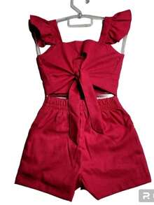 Young Girls Sets - 玫紅色 - 查看 2