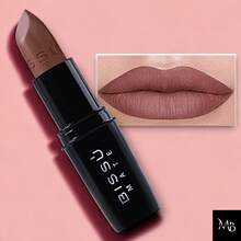 Labial mate de excelente pigmentación Bissu 08. Marruecos