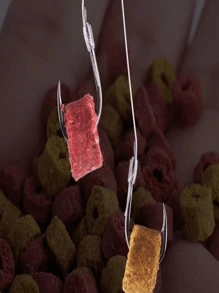 Cebos de pesca en gránulos para todo tipo de peces con olor atractivo - Artículos de pesca