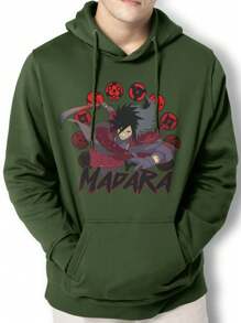 Men Hoodies - xanh quân đội - Xem 1