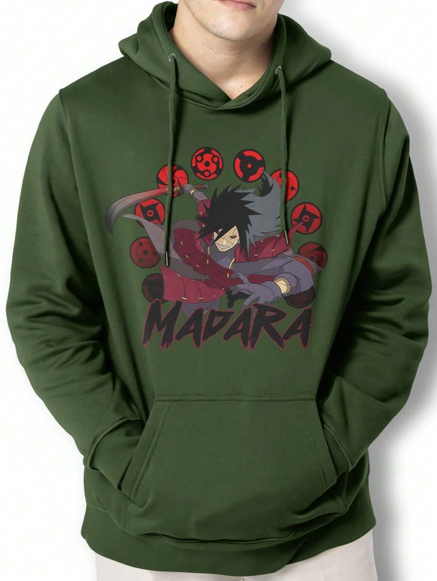 Men Hoodies - xanh quân đội - Xem 1