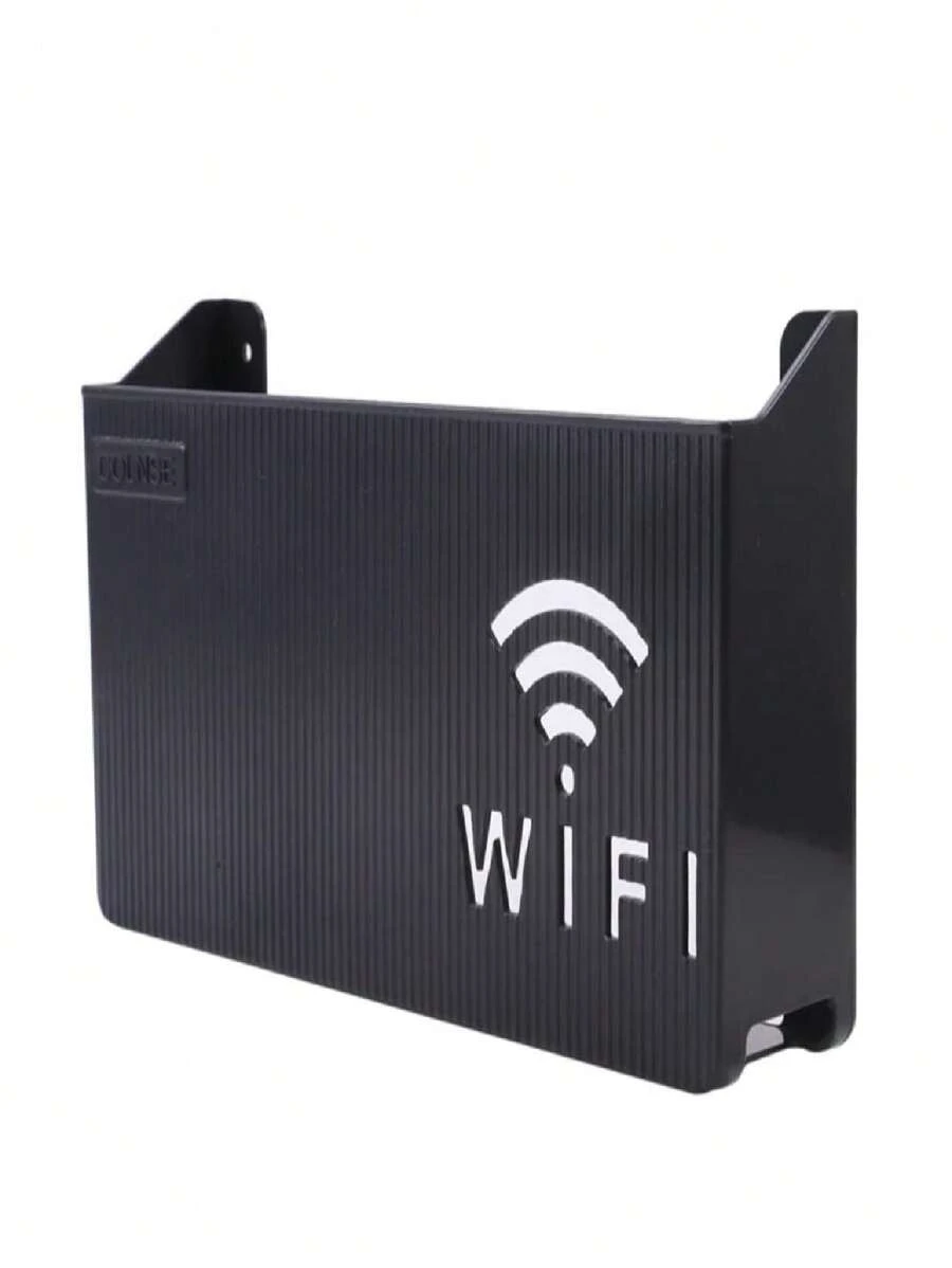 Base Repisa Organizadora Soporte De Pared Para Modem Wifi