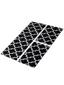 Kitchen Mats & Rugs - Black and White - View 2